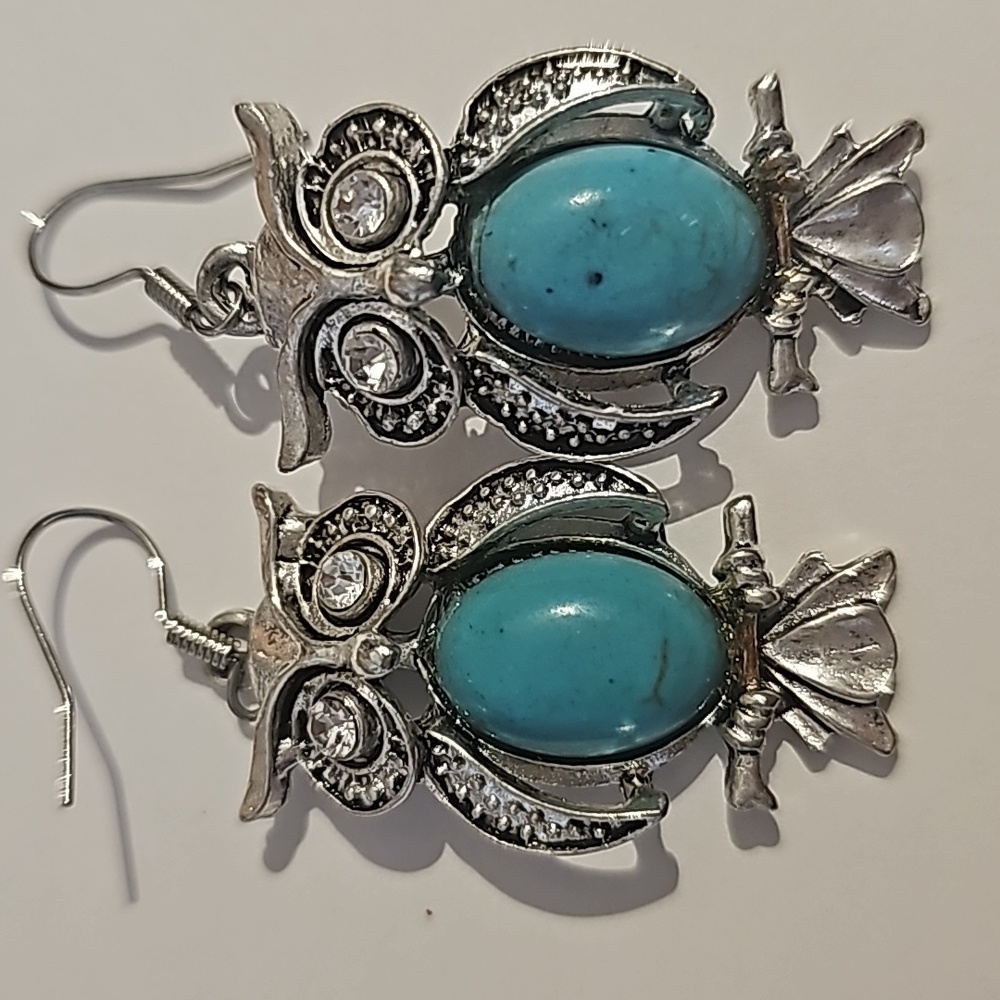 Owl Hanging Earrings